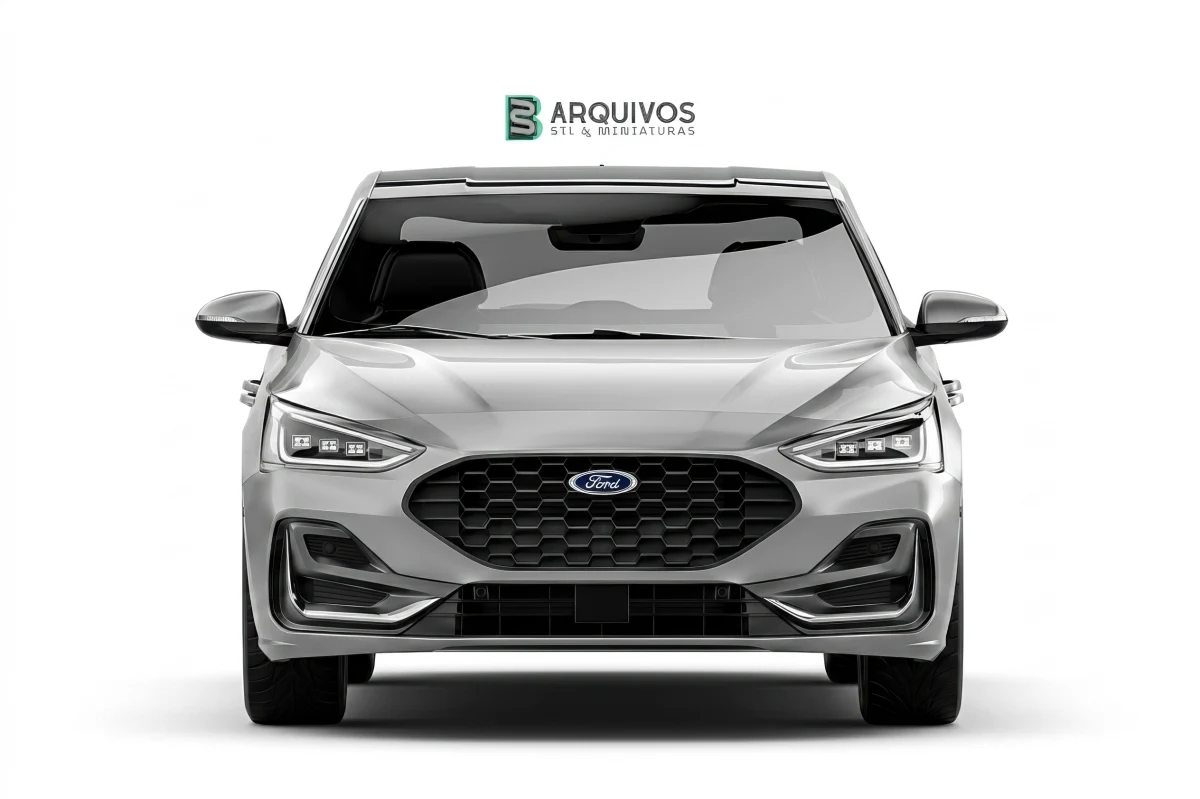 Modelo 3D STL - Ford Focus 2022 — foto 4